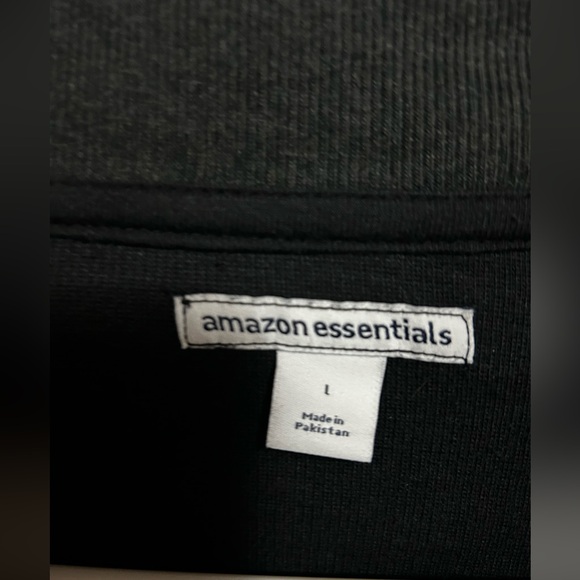 NWOT Men’s Quarter Zip French Rib Sweater Size Large - Picture 5 of 8